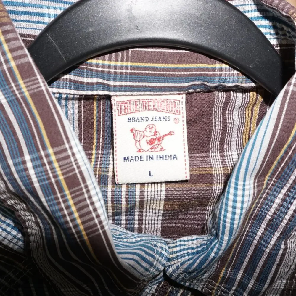 large - Vintage Y2K True Religion chief keef